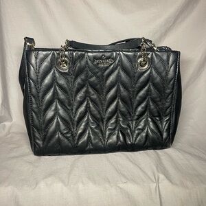 Black leather Handbag